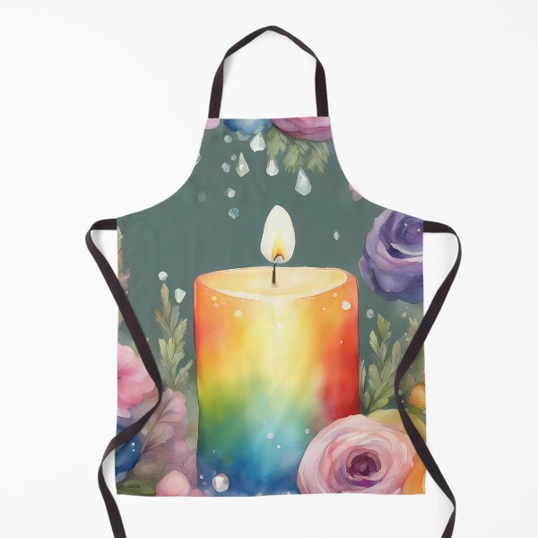 Item preview, Rainbow Candlelight designed and sold by CalmnessbyChoice.