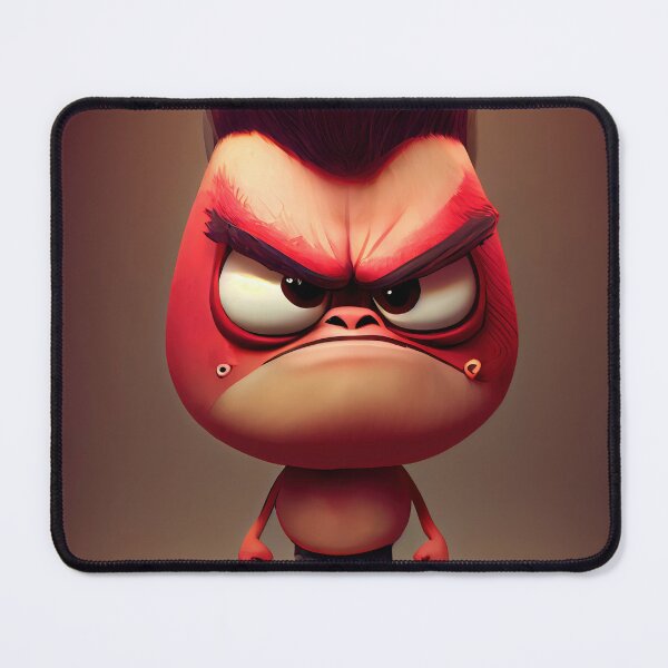 Item preview, Fantasy creature illustration. Cartoon with myth fairy tale character, fantastic beast or monster. The character is angry designed and sold by anytka.