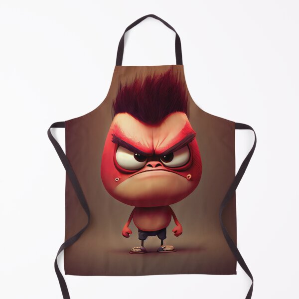 Item preview, Fantasy creature illustration. Cartoon with myth fairy tale character, fantastic beast or monster. The character is angry designed and sold by anytka.
