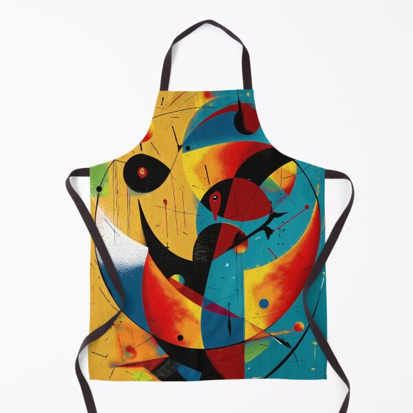 Item preview, Celestial Harmony – Bauhaus Flow Abstract in Teal and Gold designed and sold by Moisky Art.