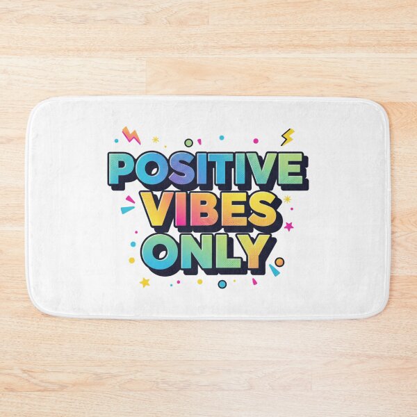Item preview, Positive Vibes Only – Fun Trendy Typography designed and sold by Happyfreedom.