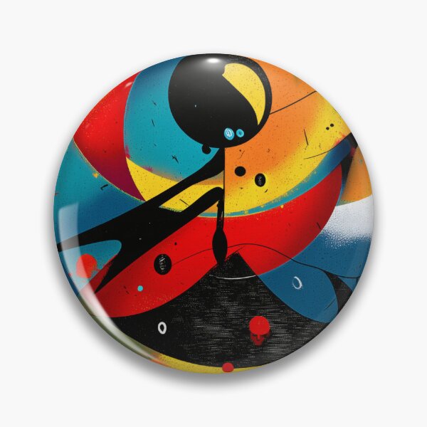 Item preview, Dual Orbit – Bauhaus Symmetry Abstract in Teal and Tangerine designed and sold by Moisky Art.