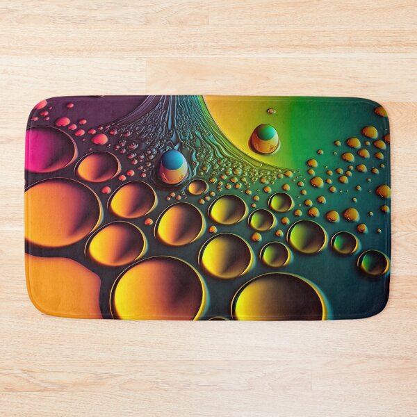 Item preview, Wallpaper background with circles in the rainbow-colored background designed and sold by anytka.