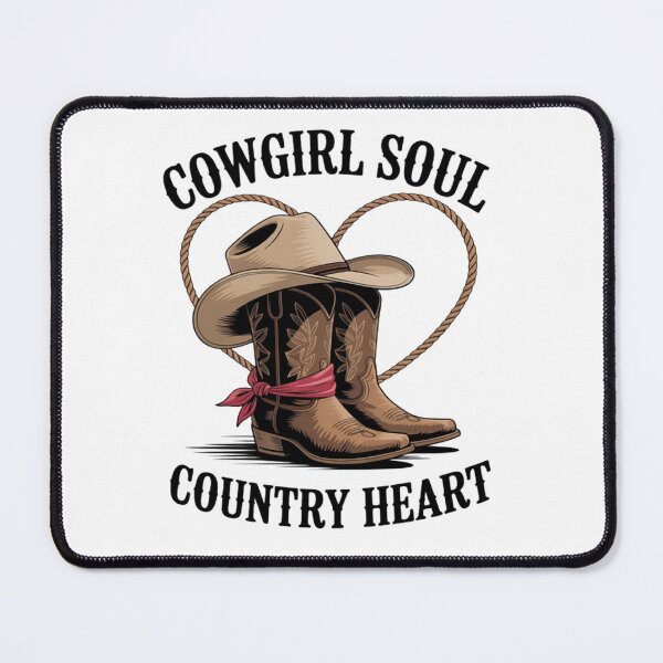 Item preview, Cowgirl Soul Country Western Hat Rodeo Boots designed and sold by ChrisRhea8h.