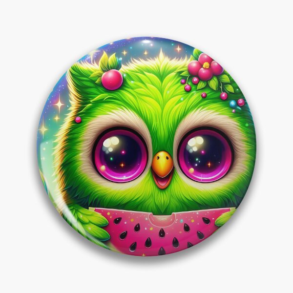 Item preview, Owl holding a watermelon  designed and sold by Jbl55.