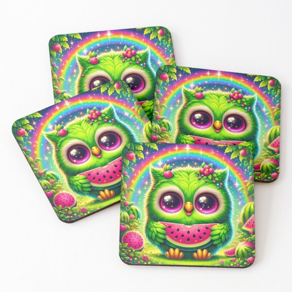 Item preview, Owl holding a watermelon  designed and sold by Jbl55.