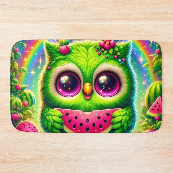 Item preview, Owl holding a watermelon  designed and sold by Jbl55.