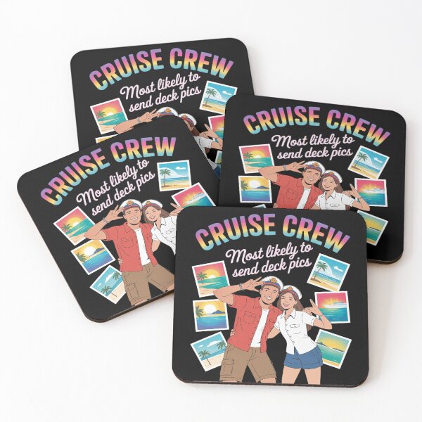 Item preview, Boy Girl Together Cruise Crew Most Likely To Send Deck Pics designed and sold by KingsLife1994.