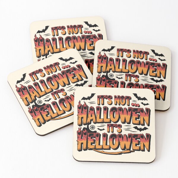 Item preview, It’s Not Halloween, It’s Hellowen – Funny Spooky Quote designed and sold by WinkWild.