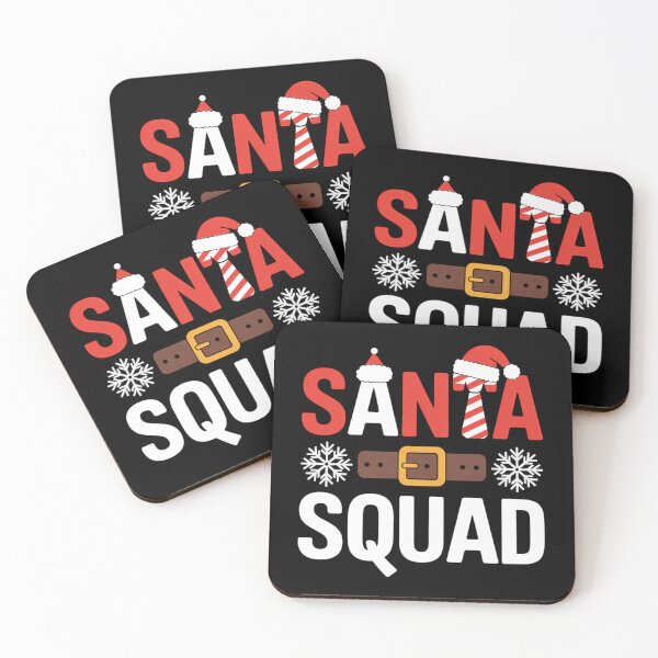 Item preview, Santa Squad Christmas Santa Crew Family Xmas designed and sold by blueyeeti.
