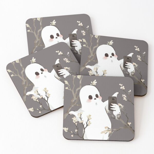 Item preview, “Ghost selfie in the cherry blossoms” designed and sold by nighttime1990.