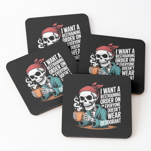 Item preview, I Want A Restraining Order On Everyone Who Doesn'T Wear designed and sold by Patricsselin.