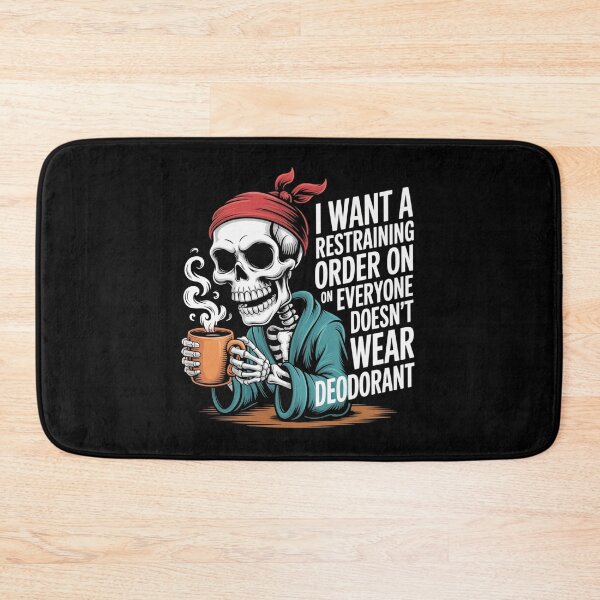 Item preview, I Want A Restraining Order On Everyone Who Doesn'T Wear designed and sold by Patricsselin.