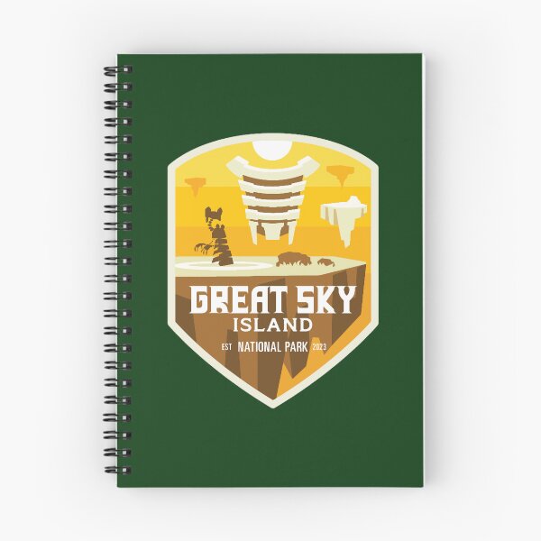 Item preview, Great Sky Island National Park designed and sold by ColorGirlz.