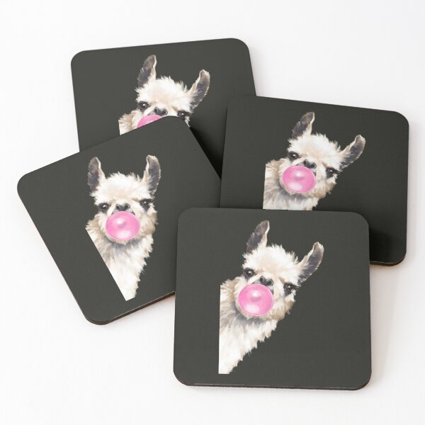 Item preview, Sneaky Llama with Bubble Gum designed and sold by PzfkrWR8v86.