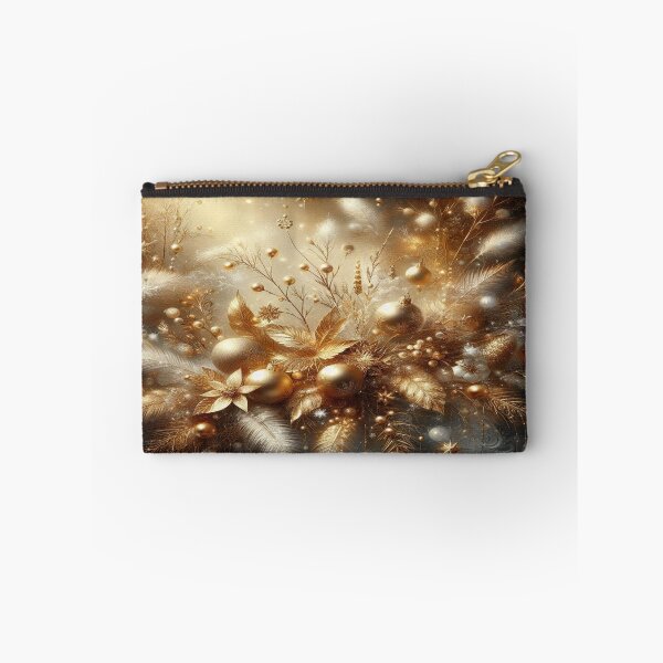 Item preview, Golden Celebration – festive ornaments, floral elegance & shimmering warmth in soft light designed and sold by FotoworldEdel.