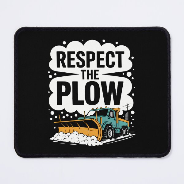 Item preview, Snow Plow Truck Driver Winter designed and sold by blueyeeti.