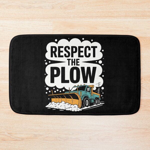 Item preview, Snow Plow Truck Driver Winter designed and sold by blueyeeti.