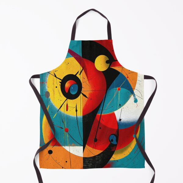 Item preview, Solar Mechanica – Bauhaus Dynamic Abstract in Teal and Gold designed and sold by Moisky Art.