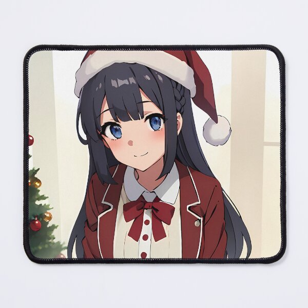 Item preview, Shoko Makinohara Bunny Girl Senpai Anime Girl Christmas Gift designed and sold by TorbenKuhano.