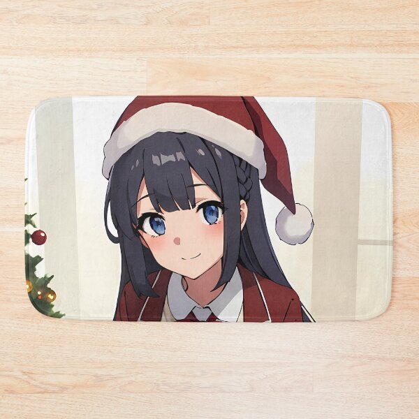Item preview, Shoko Makinohara Bunny Girl Senpai Anime Girl Christmas Gift designed and sold by TorbenKuhano.