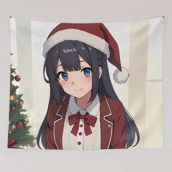 Item preview, Shoko Makinohara Bunny Girl Senpai Anime Girl Christmas Gift designed and sold by TorbenKuhano.