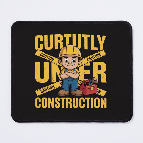 Item preview, Currently Under Construction Funny Injury designed and sold by ChrisRhea8h.