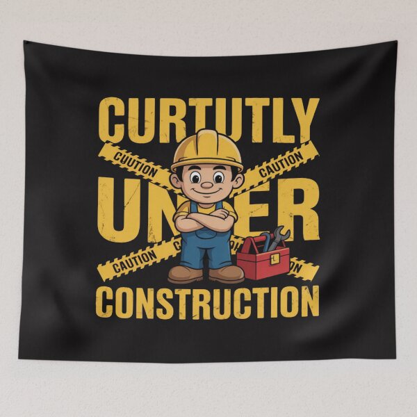 Item preview, Currently Under Construction Funny Injury designed and sold by ChrisRhea8h.