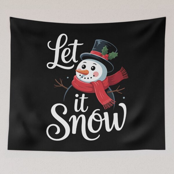 Item preview, Snowman Snow Cute Christmas Winter Holiday Xmas designed and sold by blueyeeti.