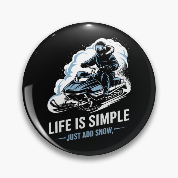 Item preview, Snowmobile Snowmobiling Snow Machine designed and sold by blueyeeti.