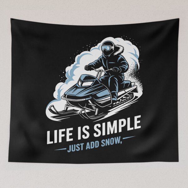 Item preview, Snowmobile Snowmobiling Snow Machine designed and sold by blueyeeti.