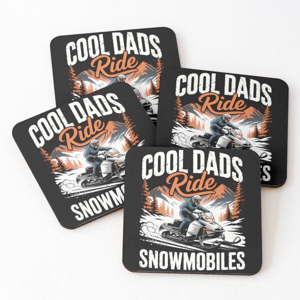 Item preview, Snowmobiling Father_s Day Cool Snowmobiles designed and sold by blueyeeti.