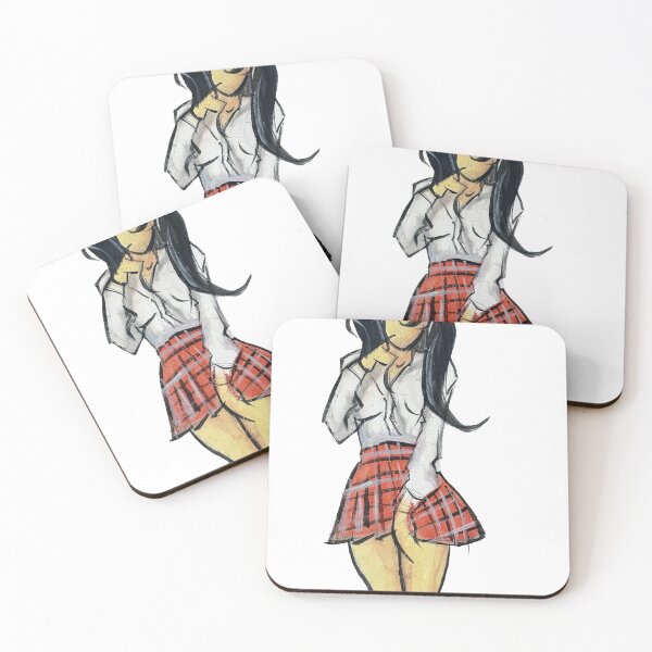 Item preview, Naughty School Girl by Urban Picasso — Hand Drawn San Francisco Stre designed and sold by Bread.