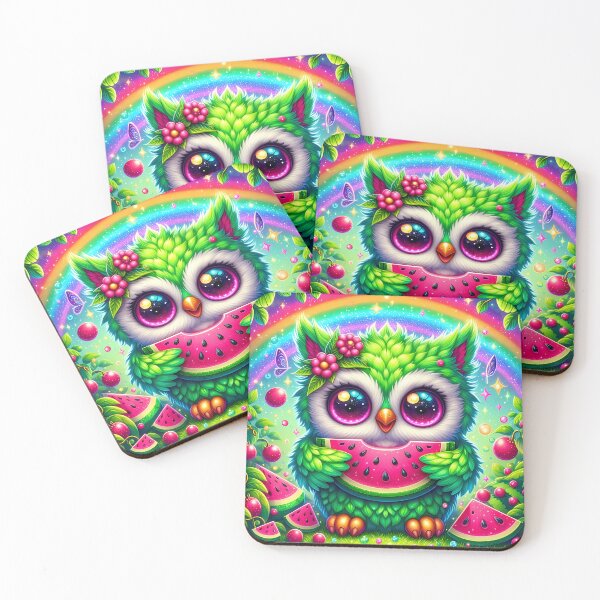 Item preview, Owl holding a watermelon  designed and sold by Jbl55.