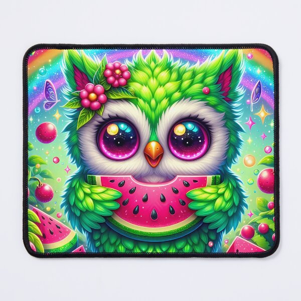 Item preview, Owl holding a watermelon designed and sold by Jbl55.