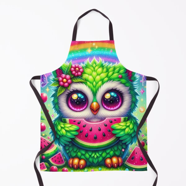 Item preview, Owl holding a watermelon designed and sold by Jbl55.