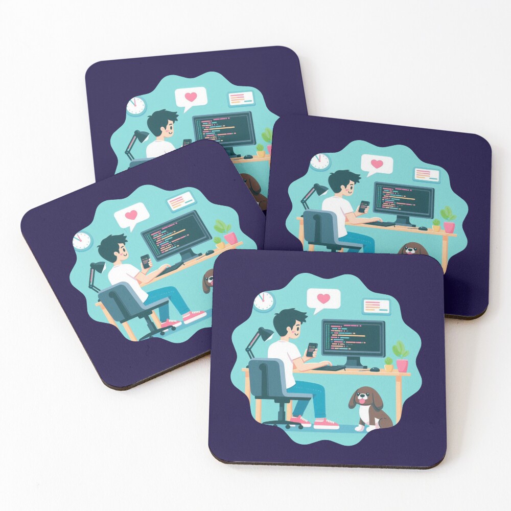 Item preview, Coasters (Set of 4) designed and sold by MegaSitioDesign.