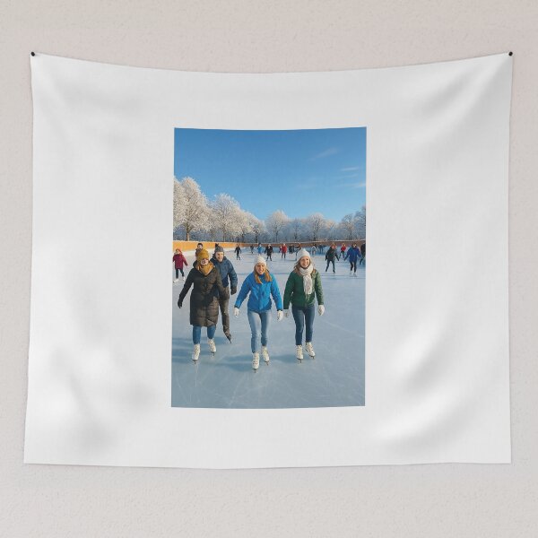 Item preview, Pista de Gelo ao Entardecer designed and sold by Leonornature.