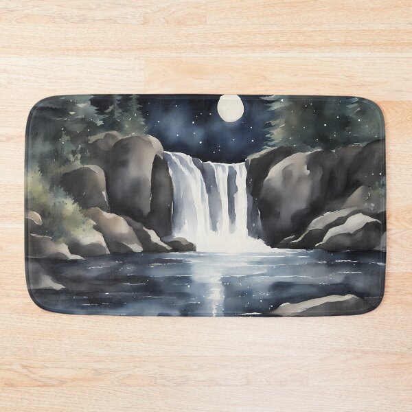 Item preview, Night Light Waterfall designed and sold by CalmnessbyChoice.
