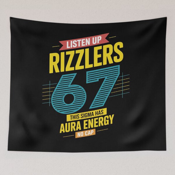 Item preview, Listen Up Rizzlers This Sigma Has 67 Aura Energy Six Seven  designed and sold by Patricsselin.