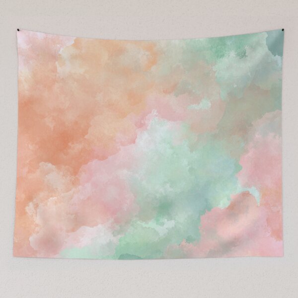Item preview, Dreamy Watercolor Pastel Cloud Texture designed and sold by JavisSRDesign.