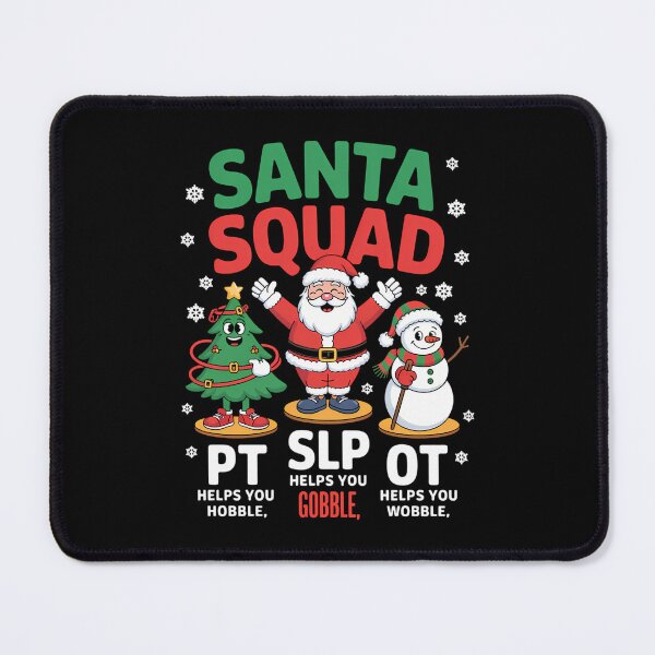 Item preview, Therapy Squad Santa Christmas Speech Physical designed and sold by CookWorldLaughs.
