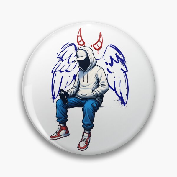 Item preview, Angel or Devil side designed and sold by ifundesign.