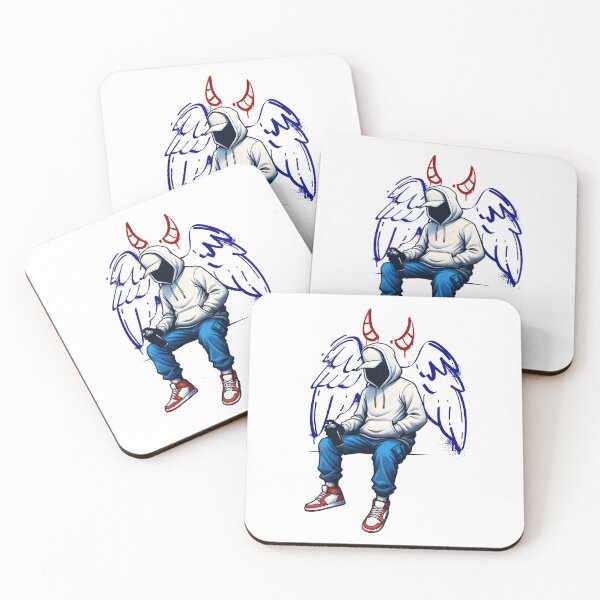 Item preview, Angel or Devil side designed and sold by ifundesign.