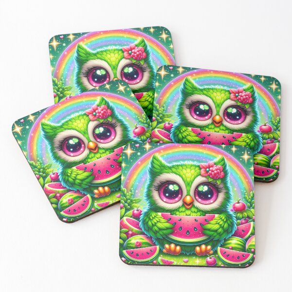 Item preview, Owl holding a watermelon  designed and sold by Jbl55.