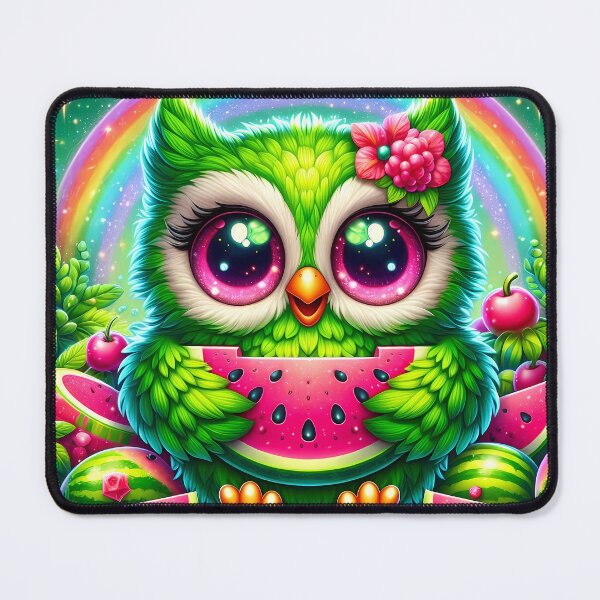 Item preview, Owl holding a watermelon designed and sold by Jbl55.