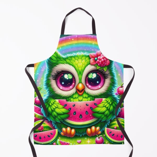Item preview, Owl holding a watermelon designed and sold by Jbl55.