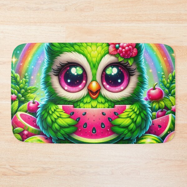 Item preview, Owl holding a watermelon  designed and sold by Jbl55.