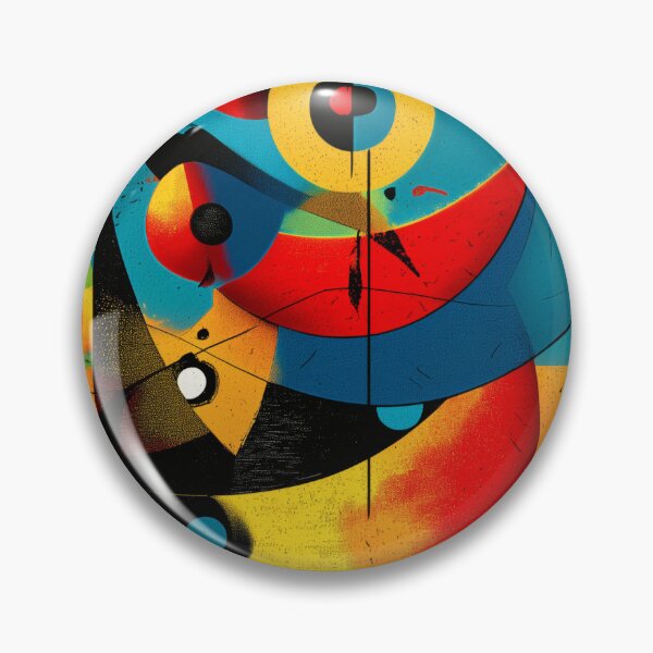 Item preview, Harmonic Continuum – Bauhaus Abstract Flow in Teal, Red & Amber designed and sold by Moisky Art.