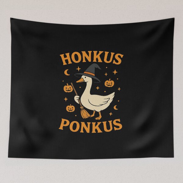 Item preview, Honkus Ponkus Funny Goose Halloween Design designed and sold by sssweetness.